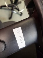 Draughtsman Office Chair Grey with Foot Ring & Arms | New Gas Lift | Refurbished - Image 13