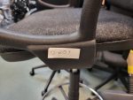 Draughtsman Chair High Back Ergonomic With Adjustable Foot Ring - Dark Grey - Image 16