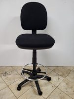 Medium Back Draughtsman Chair with Foot Ring | New Gas Lift | Height Adjustable