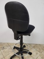 Medium Back Draughtsman Chair with Foot Ring | New Gas Lift | Height Adjustable - Image 6
