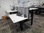 Sit Stand Electric Desk - 64 Seats Adjustable Workstation - Full Office Set - Image 3