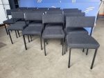 Used Padded Stacking Visitor Chair – Stackable Meeting/Conference Guest Chair 🚚 - Image 11