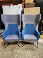 Used Acoustic High Back Harc Tub Chair – Lounge/Reception Pair (Set of 2)