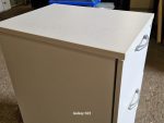 3 Drawer Office Filing Cabinet Lockable White Finish - A4 / Legal Size Documents - Image 7
