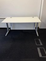 Senator Office Desk White Top Workstation - Modesty Panel & Cable Ports - 160cm - Image 10