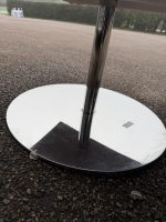 Domingo Salotti Swivel Armchairs Chrome Base - Set of 2 Grey Office Chairs - Image 11