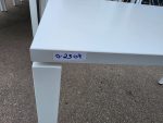 Haworth Rectangular Office Desk, Height Adjustable White Workstation - 120cm - Image 21