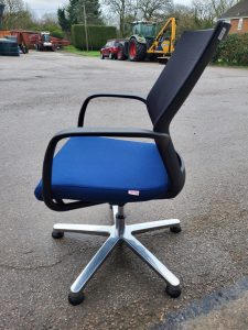 Used Blue office chairs