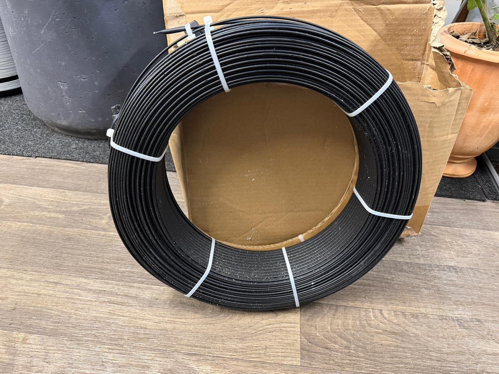 57-2072 CommScope FTTH Drop Fibre Cable 1F G.657A2 Outdoor PE w/ Hardened End ~ 249m - Image 1