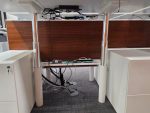 Electric Double Desk Height Adjustable 4 Person Workstation - 2 Office Desks - Image 11