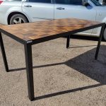 Rawside Bad Boy Industrial Table 160cm Steel Frame Office Desk Meeting Table