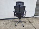 Used High Back Mesh Office Chair With Adjustable Headrest Ergonomic Task Seating - Image 18