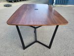 Used Meeting Table, Walnut – Rectangular Conference Table for Office Boardroom - Image 7
