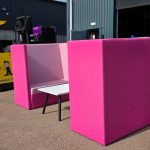 Used Booth Seating Office Acoustic High Back Collaboration Booth. UK Delivery 🚚