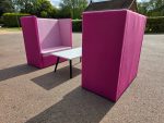 Used Booth Seating Office Acoustic High Back Collaboration Booth. UK Delivery 🚚 - Image 2