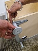 Bene Wooden Storage Cupboard 5 Doors Lockable 200cm Wide - Premium AL series - Image 15