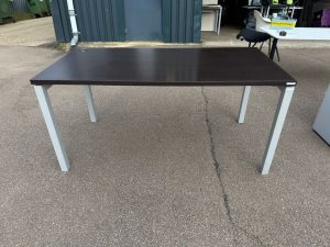 Shop black steel table