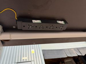 Table with Electric Board