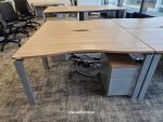 Used Office Desk with Mobile Lockable Pedestal  - Multiple Units in Stock - Image 3