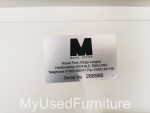 White Storage Office Cupboard Lockable Office Cupboard Adjustable Shelves - Image 7
