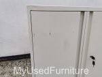 White Storage Office Cupboard Lockable Office Cupboard Adjustable Shelves - Image 15