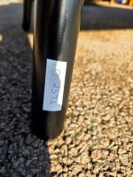 Black Leather Office Sofa Living Room / Reception Modern 3-Person Seat - Image 17