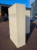 Office Tall Filing Cabinet Lockable Combi A4 Compatible Cupboard  + Rail Bars - Image 19