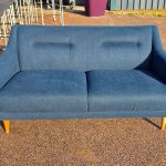 Orangebox Peeps Reception Sofa - Premium Contemporary Visitor Seat - Blue