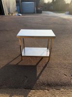 Kitchen Work Preparation Table Stainless Steel with Lower Shelf - 100 x 60 - Image 12