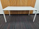 Used Modern Office Desk with Cable Management - 160x80cm Rectangular Workstation