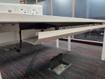 Used Modern Office Desk with Cable Management - 160x80cm Rectangular Workstation - Image 5