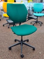 Humanscale Freedom Office Chair - Racing Green Ergonomic Refurbished Task Chair - Image 2