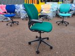 Humanscale Freedom Office Chair - Racing Green Ergonomic Refurbished Task Chair - Image 7