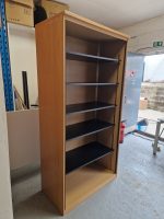 Tall Storage Cupboard Open Shelving Office / Kitchen / School / Reception - Image 4