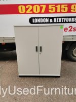 Senator Storage Office Cupboard Lockable Cabinet - 2 Doors DELIVERY IN PERSON - Image 4