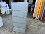 Office Tall Filing Cabinet Lockable w/ Foolscap Suspension and Top Compartment - Image 22