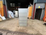 Office Tall Filing Cabinet Lockable w/ Top Compartment and 4 Drawers - 173cm - Image 9