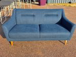 Orangebox Peeps Reception Sofa - Premium Contemporary Visitor Seat - Blue