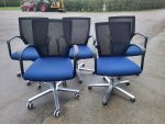 Used Meeting Chairs, Visitor – Conference Seating, Padded Upholstered Chair
