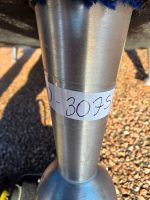 2 Seater Reception Sofa Visitor/Reception Room Upholstered Couch - Blue Fabric - Image 9