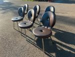 Adrenalina Sedi’Ola Dining Chairs by Simone Micheli - Set of 6 Reception Seats - Image 11