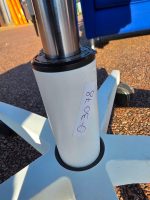 TCC Ergonomic Office Chair w/ Headrest, Grey, Flip-Up Arms - Backrest Faulty - Image 3