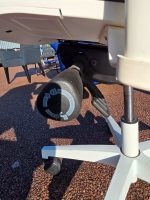 TCC Ergonomic Office Chair w/ Headrest, Grey, Flip-Up Arms - Backrest Faulty - Image 8