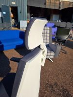 TCC Ergonomic Office Chair w/ Headrest, Grey, Flip-Up Arms - Backrest Faulty - Image 17