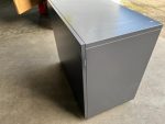 2 Drawer Filing Cabinet with Lockable Shelves and Foolscap Suspension - Grey - Image 7