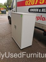 Senator Storage Office Cupboard Lockable Cabinet - 2 Doors - Image 7