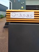 Bene Office Storage Cupboard, Lockable Doors – Graphite Finish with Wood Top - Image 16