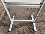 Double Sided Magnetic Whiteboard with Stand 187cm x 80cm Board on Wheels - Image 3