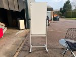 Double Sided Magnetic Whiteboard with Stand 187cm x 80cm Board on Wheels - Image 14