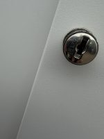 Maine Office Storage Cabinet Cupboard Sliding Door, Extra Wide White Tall Unit - Image 19